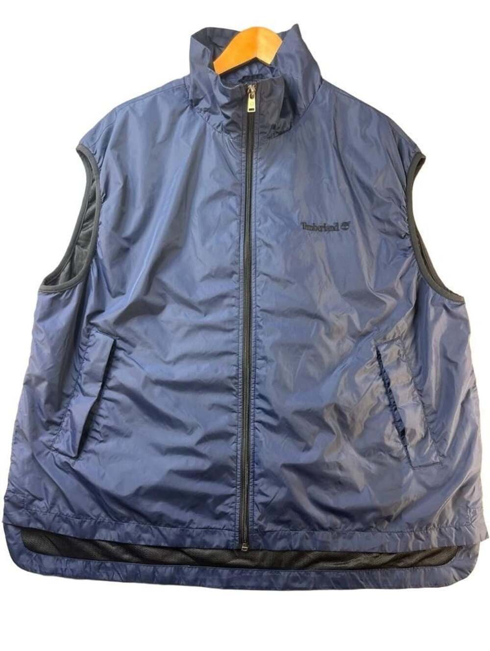 Timberland Vest Blue Full Zip Men's Size XL